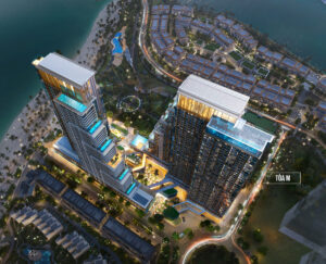 Thiết kế tòa M tại Aria Bay Hạ Long