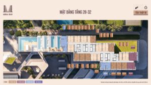 mat bang tang 28-32 tai Aria Bay Tower Ha Long