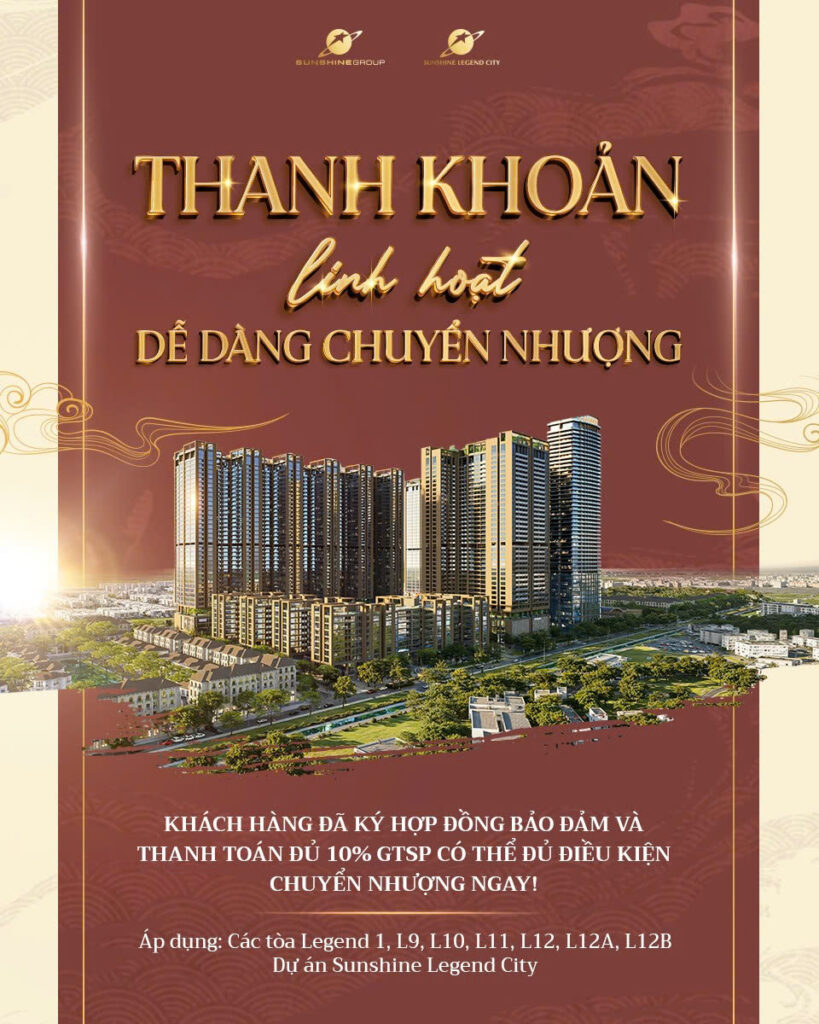 Ảnh Sunshine Legend City Hưng Yên